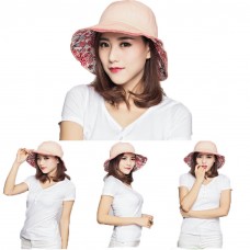 Ladies Summer Sun Hat Foldable Beach Cap Wide Brim UPF50+ Packable for Mujer  eb-24646281